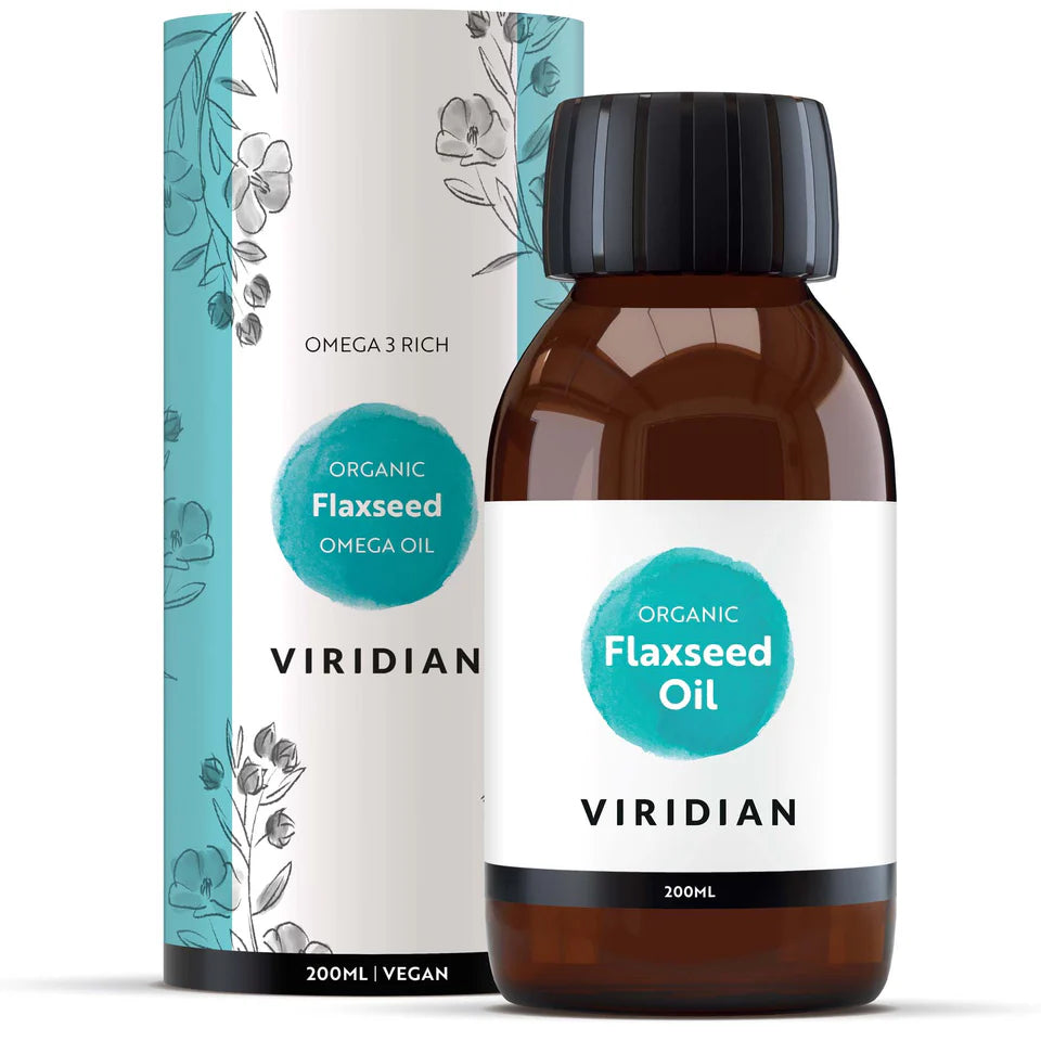 Viridian Organic Flaxseed Oil (Linseed Oil)