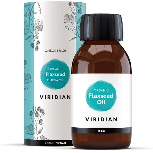 Viridian Organic Flaxseed Oil (Linseed Oil)