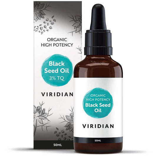 Viridian Organic High-Potency Black Seed Oil (3% TQ) 50ml