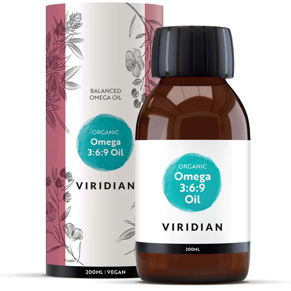 Viridian Organic Omega 3:6:9 Oil (Vegan)200ml