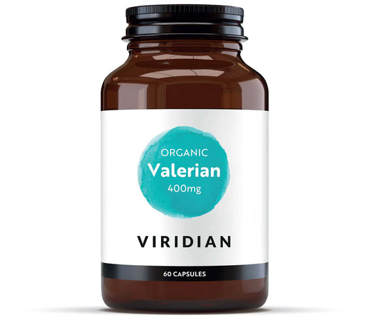 Viridian Organic Valerian (400mg) 60 capsules