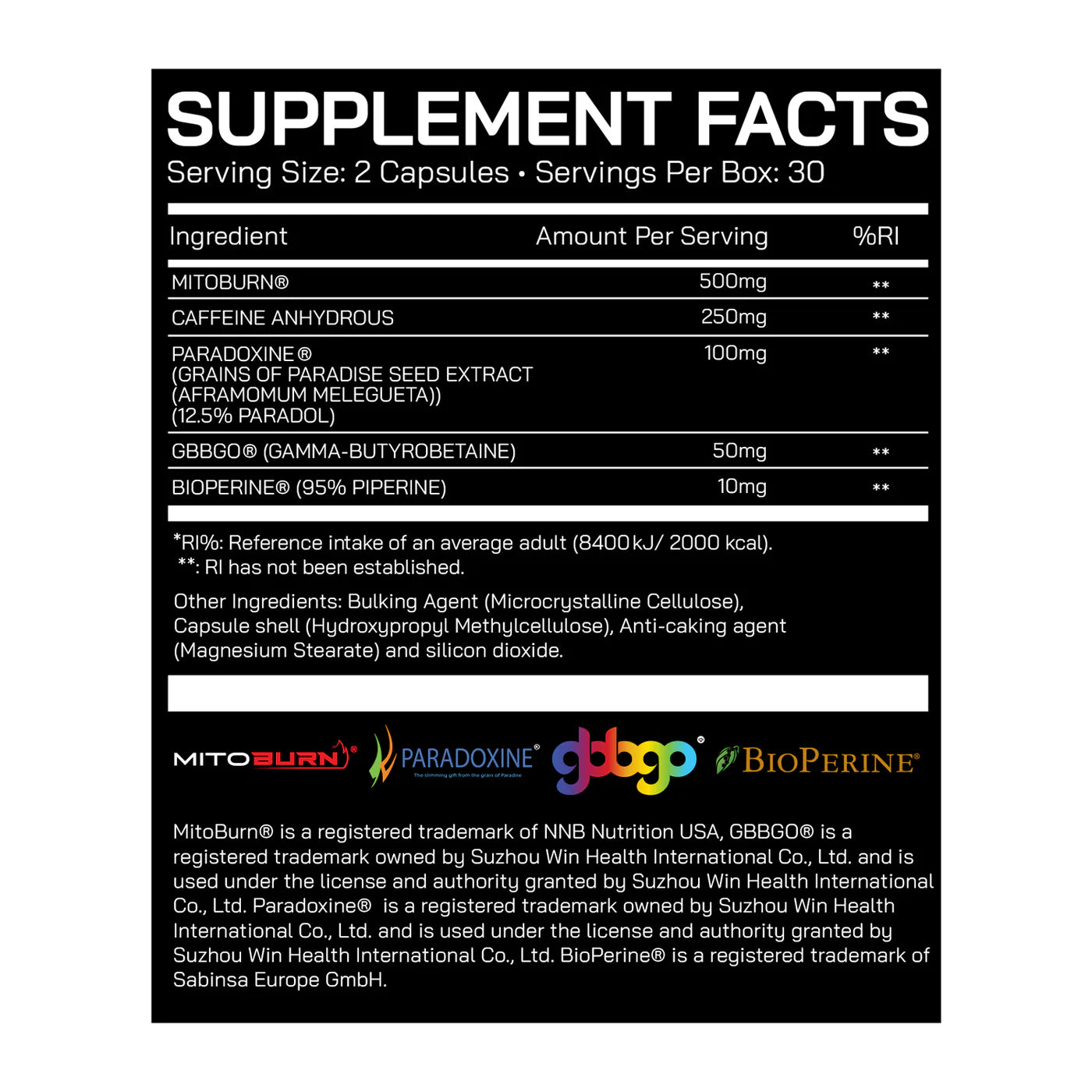 DNA Sports™ SuperNova — Advanced Thermogenic Support 30 Servings