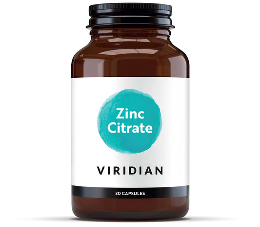 Viridian Zinc `Citrate 90 Capsules