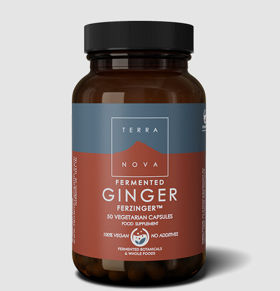 Fermented Ginger Ferzinger 50 Capsules by Terranova