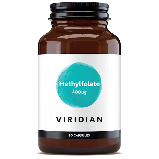 Viridian Methylfolate (Active Folate B9) 400mg 90 capsules