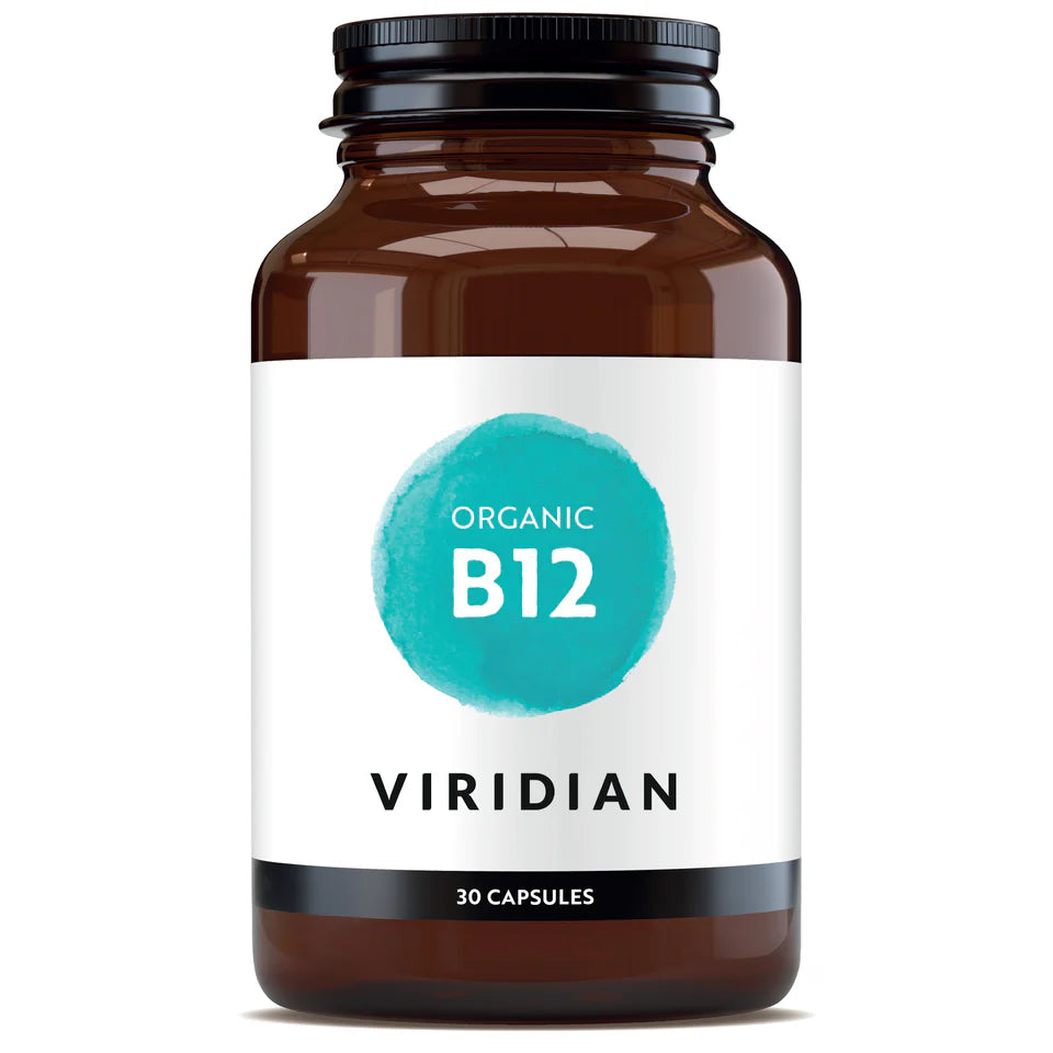 Viridian Organic B12 30 Capsules