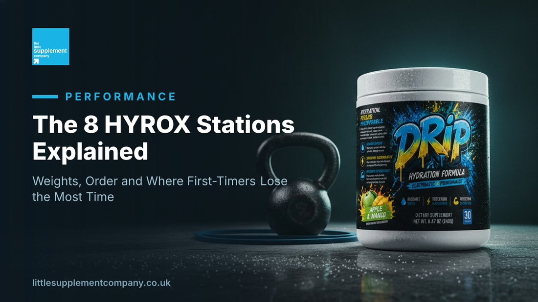 The 8 HYROX Stations Explained - Little Supplement Company