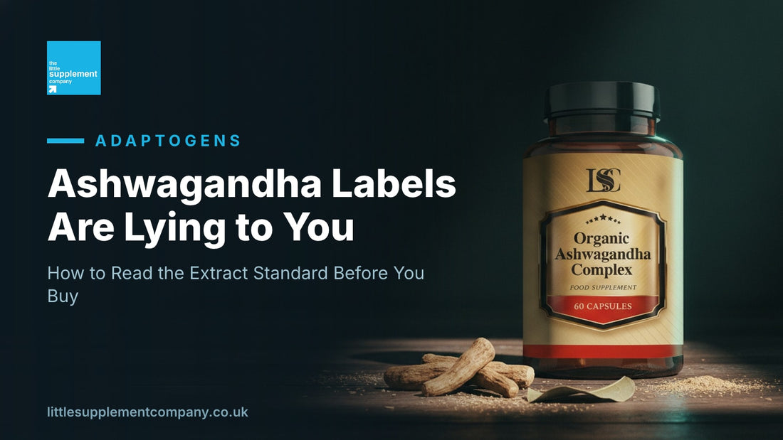 Ashwagandha Labels Are Lying to You - Little Supplement Company