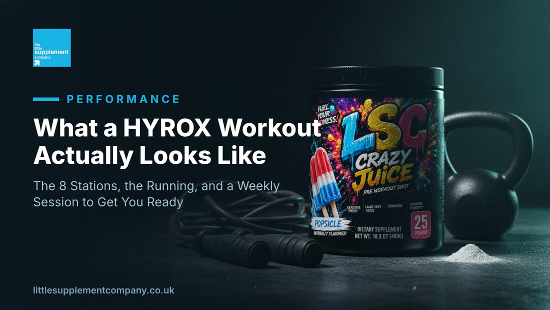 What a HYROX Workout Actually Looks Like - Little Supplement Company