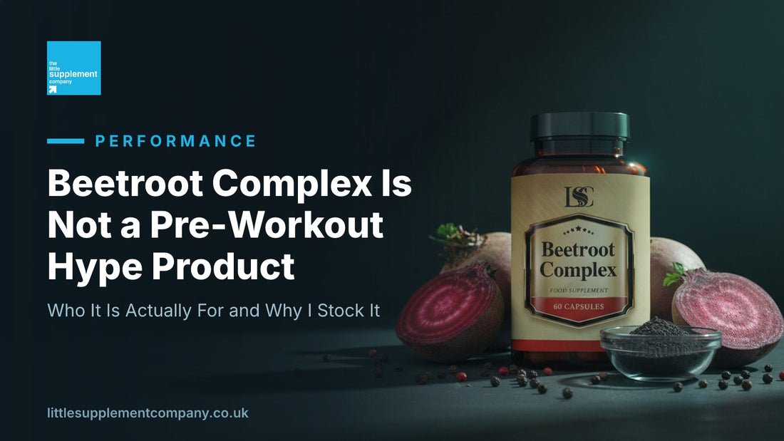 Beetroot Complex Is Not a Pre-Workout Hype Product - Little Supplement Company