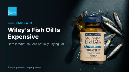 Wiley's Fish Oil Is Expensive - Little Supplement Company