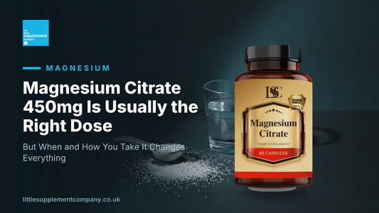 Magnesium Citrate 450mg Is Usually the Right Dose - Little Supplement Company