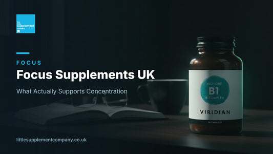 Focus Supplements UK: What Actually Supports Concentration