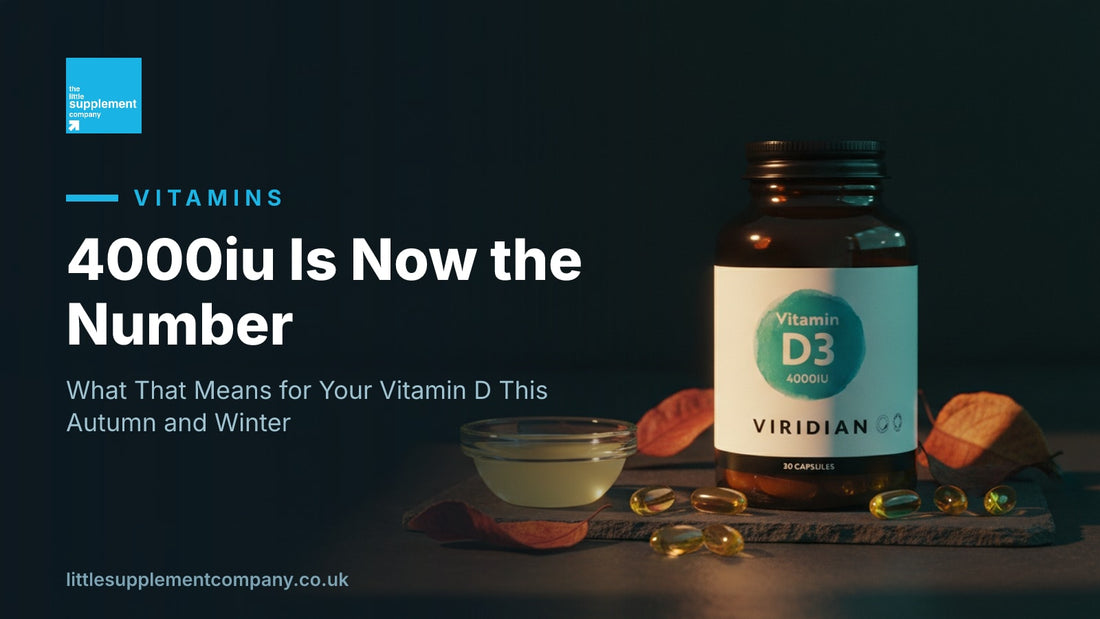 4000iu Is Now the Number - Little Supplement Company