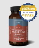 Terranova Mushroom Synergy (Full Spectrum-Fresh Freeze Dried-Organic) 50 Capsules