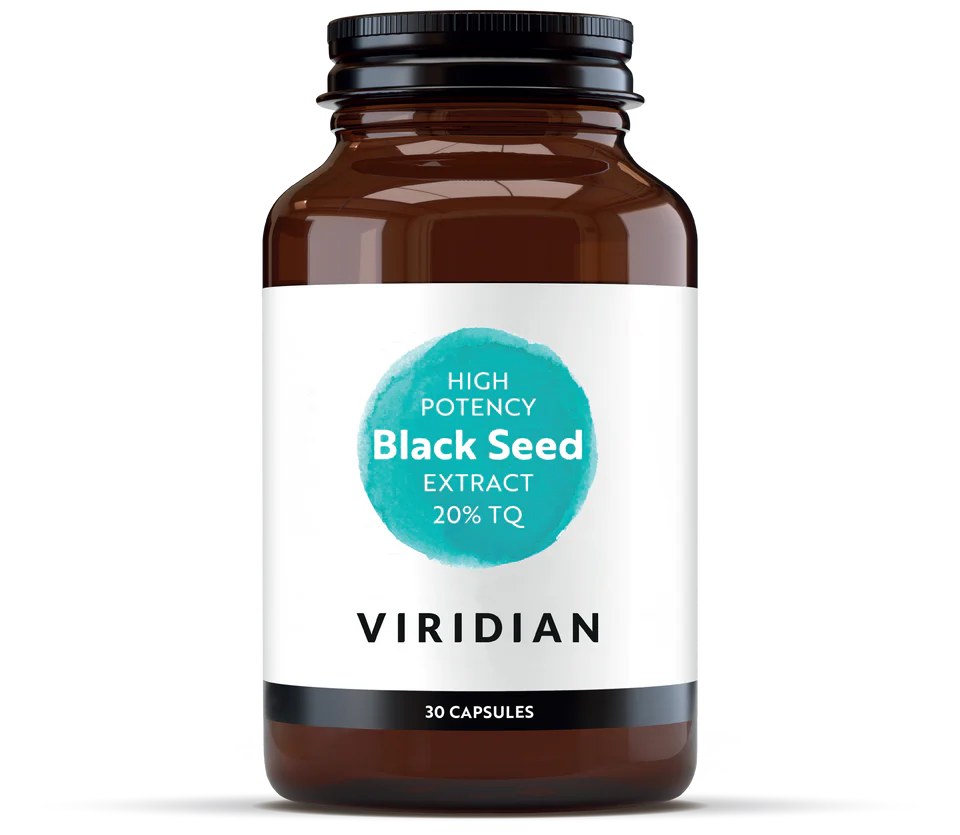 Viridian High-Potency Black Seed (Nigella sativa) – 20% Thymoquinone 30 capsules