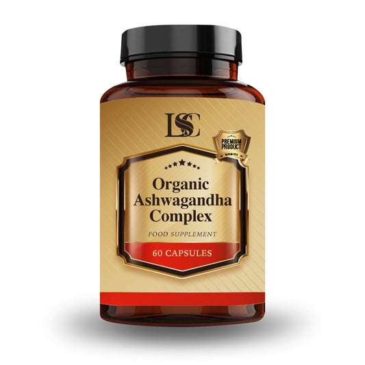 LSC Organic Ashwagandha KSM Complex 60 Capsules