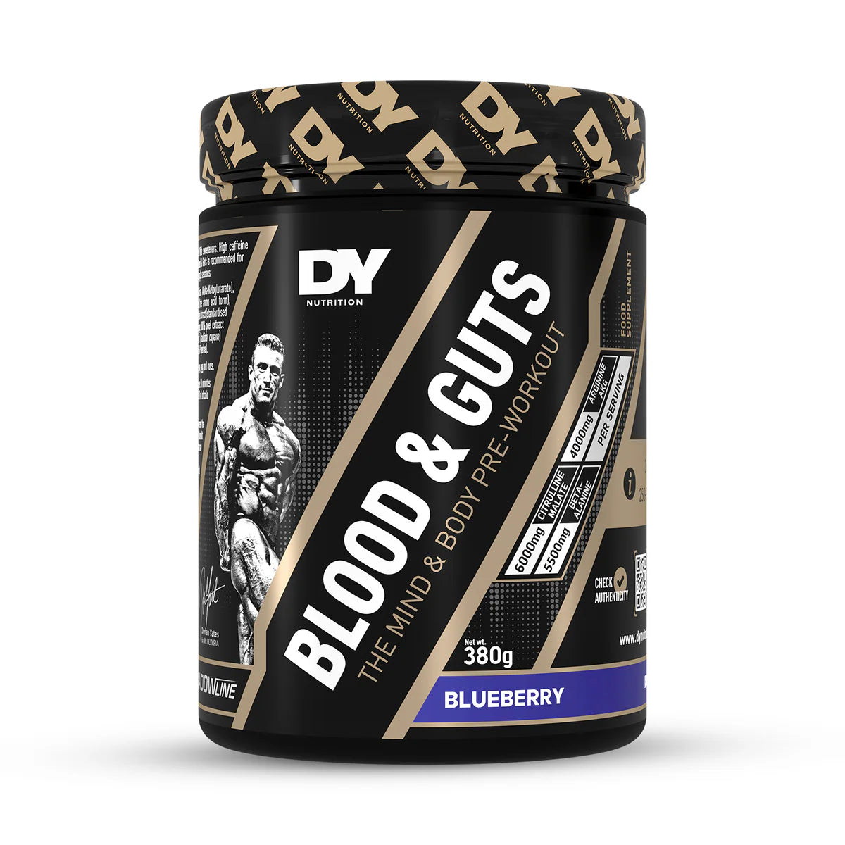 Dorian Yates Blood and Guts Pre Workout 20 servings