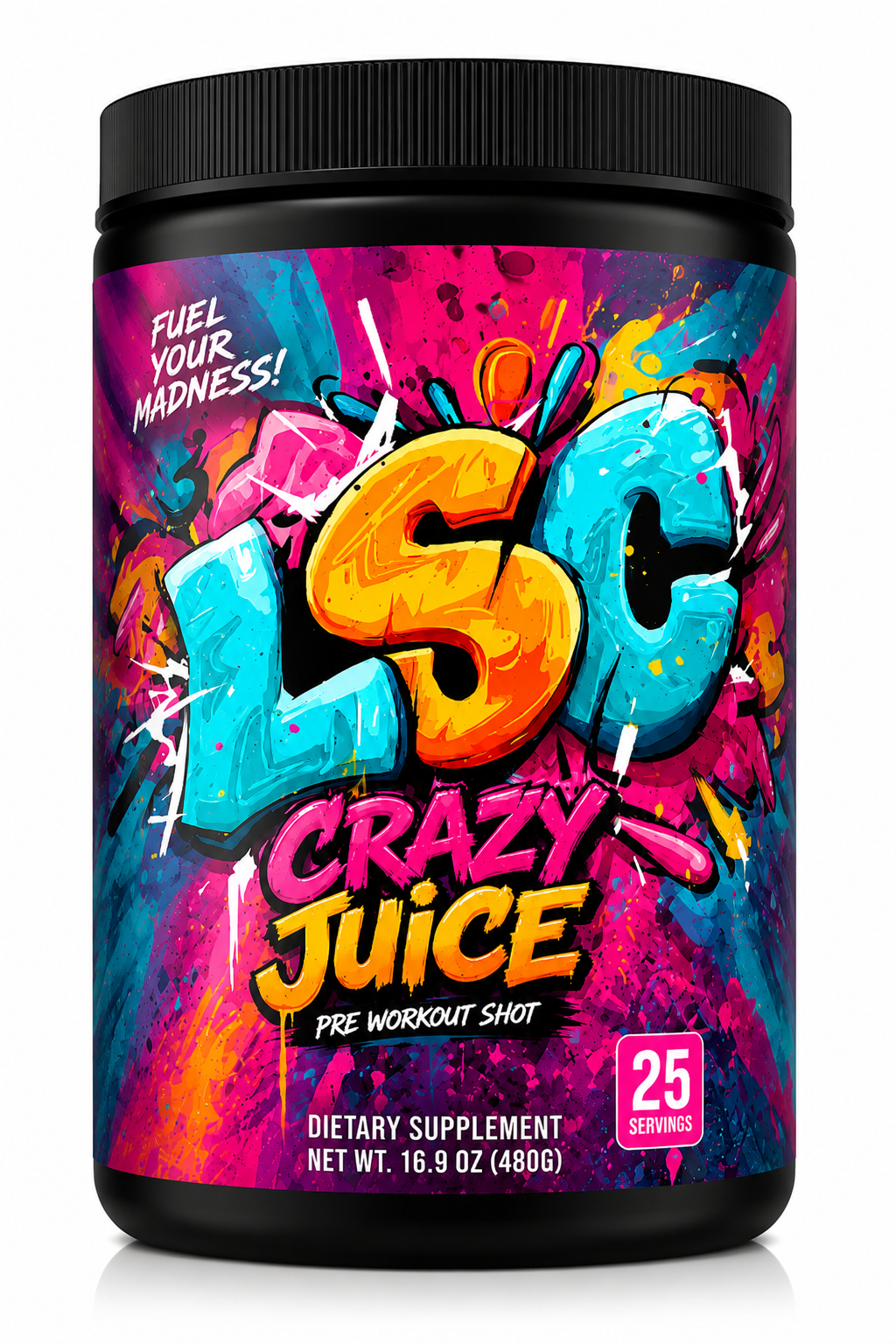 LSC Crazy Juice Pre Workout 25 Servings _ PRE ORDER