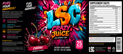 LSC Crazy Juice Pre Workout 25 Servings _ PRE ORDER
