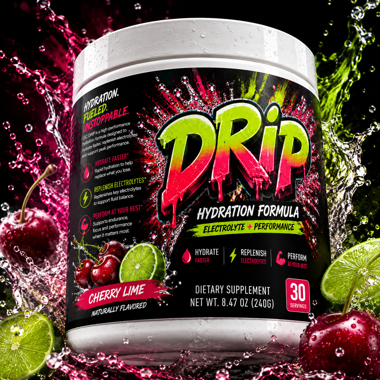 LSC DRIP Electrolyte Formula 30 Servings