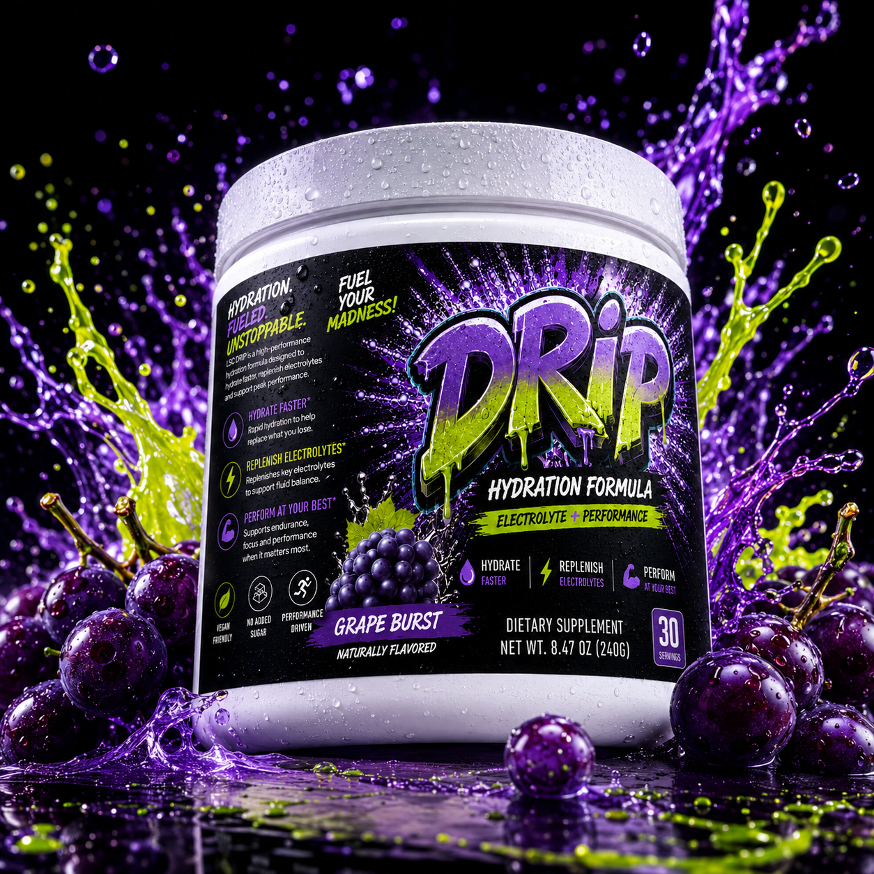 LSC DRIP Electrolyte Formula 30 Servings