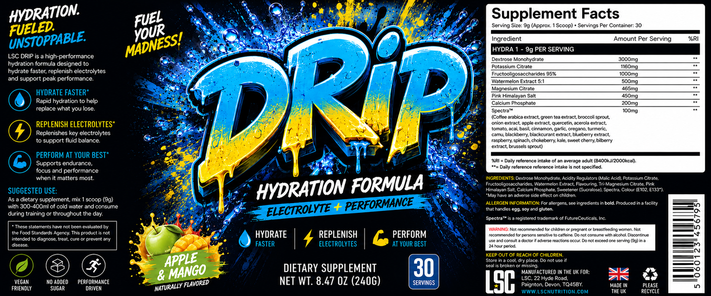 LSC DRIP Electrolyte Formula 30 Servings