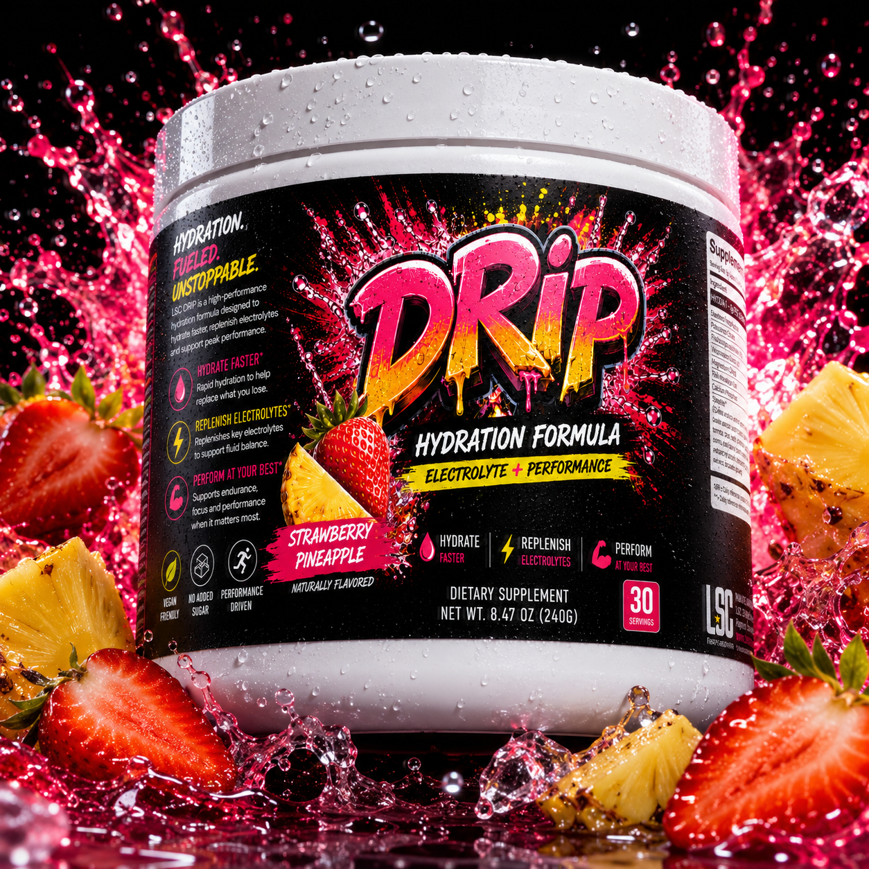 LSC DRIP Electrolyte Formula 30 Servings