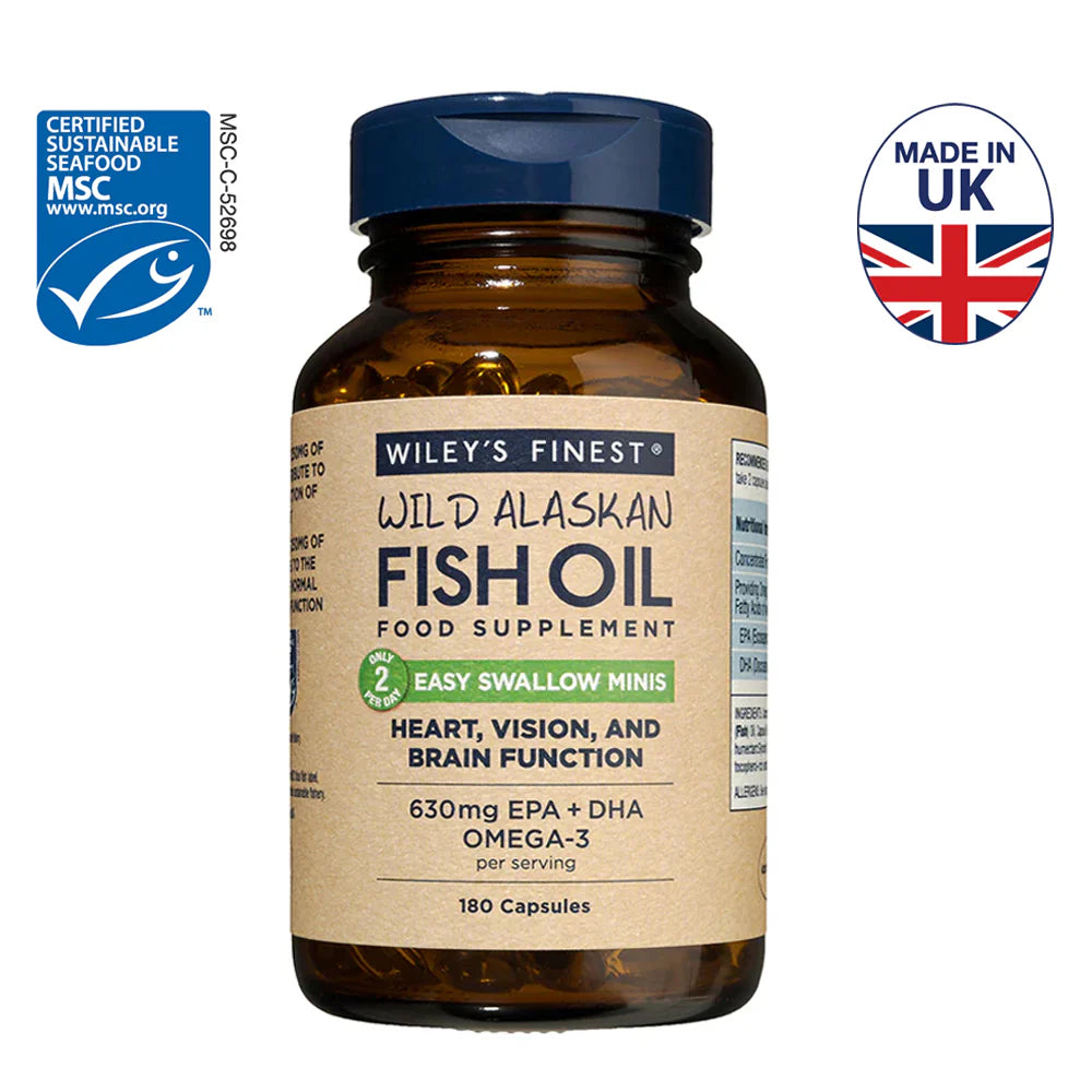 Wiley's Easy To Swallow Omega-3 Fish Oils