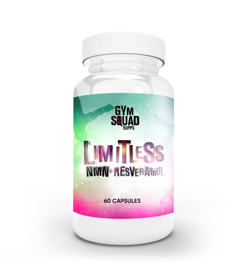 Gym Squad Supps Limitless (NMN & Resveratrol) 60 Capsules