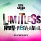 Gym Squad Supps Limitless (NMN & Resveratrol) 60 Capsules