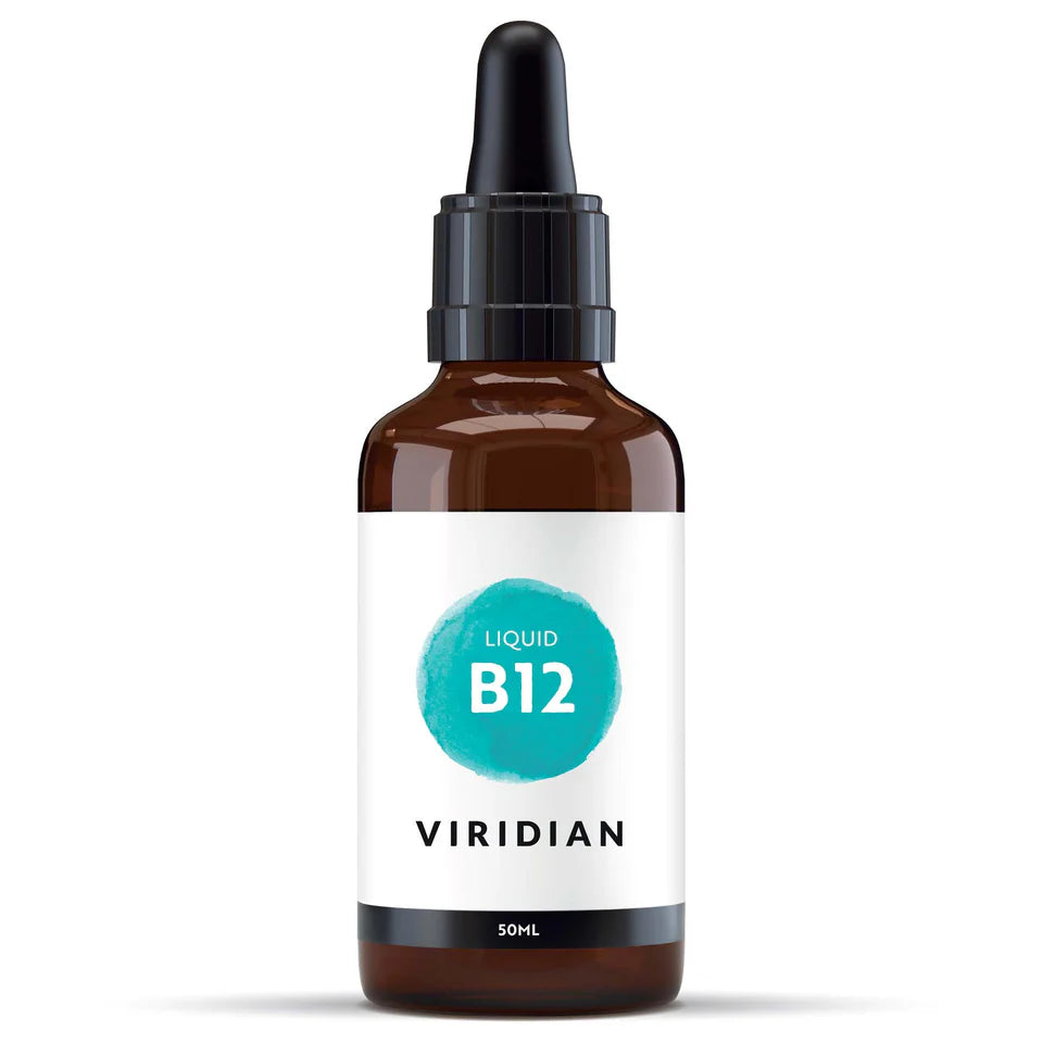 Viridian Vitamin B12 Liquid (Methylcobalamin + Adenosylcobalamin) 50ml