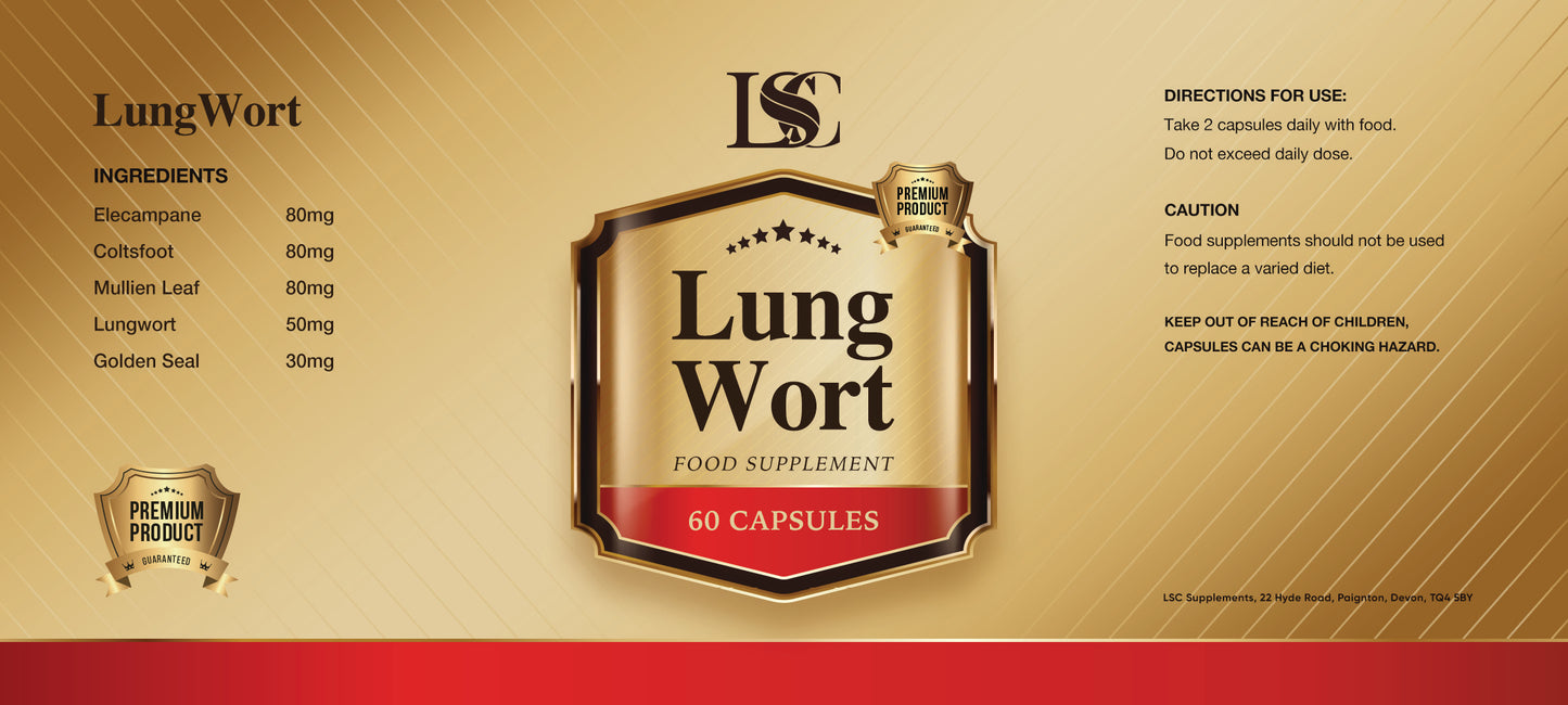 LSC Lungwort 60 Capsules
