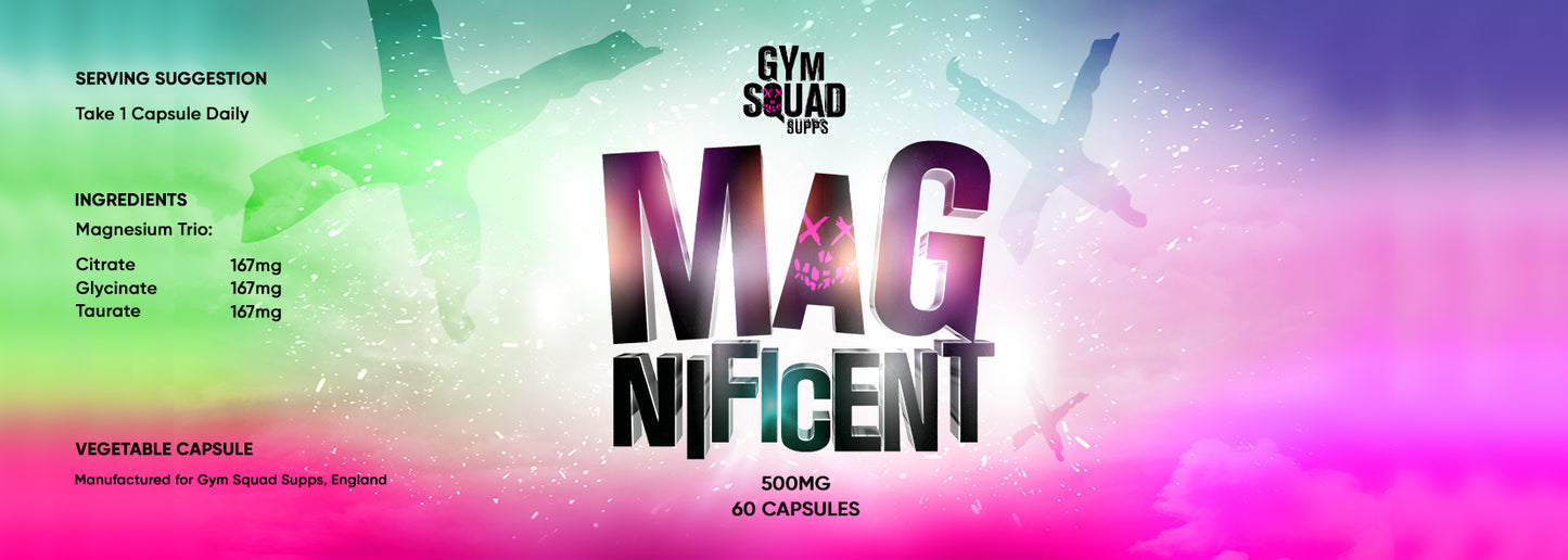 Gym Squad Supps magnificent 60 Capsules