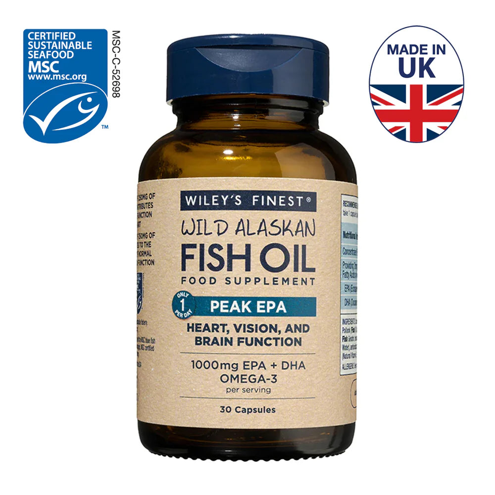 Wiley's Peak EPA Omega 3 Fish Oils