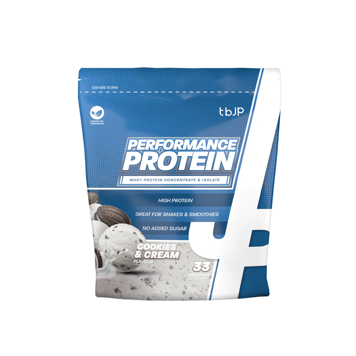 TBJP Performance Protein 900g Whey Blend Powder