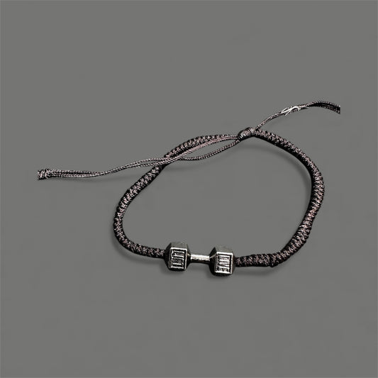 Gym Style Retro Dumbell Bracelet