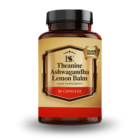 LSC Theanine, Ashwagandha and Lemon Balm Complex 60 Capsules