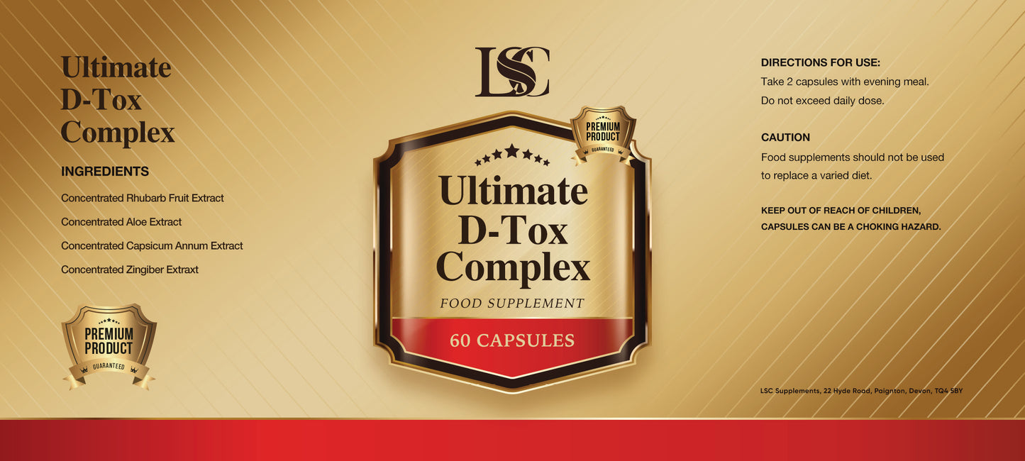 LSC Ultimate Detox Complex 60 Capsules