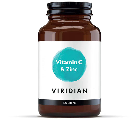 ViridianVitamin C + Zinc (Buffered Tri-Ascorbate Blend) 100g