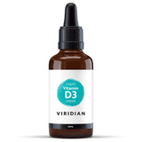 Viridian Liquid Vitamin D3 (Vegan) — Orange Flavour  200iu 50ml