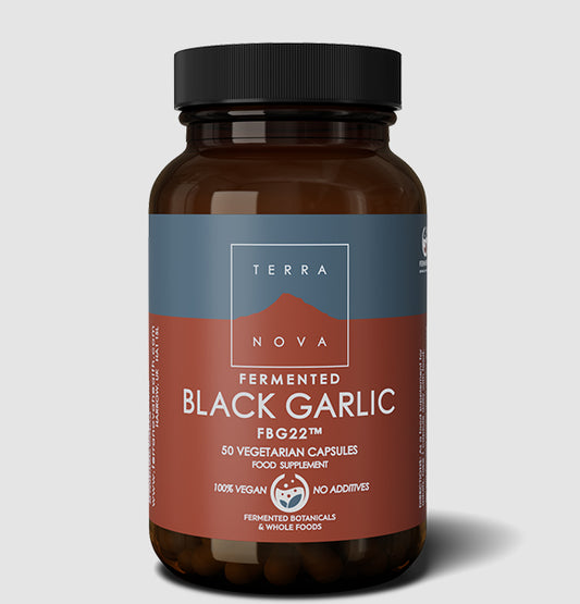 Terranova Fermented Black Garlic FBG22™ 50 Capsules