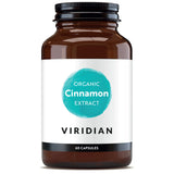 Viridian Organic Ceylon Cinnamon (True Cinnamon) — High-Potency Extract 90 Capsules