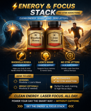 Energy & Focus Stack: 60 Capsule Bottles