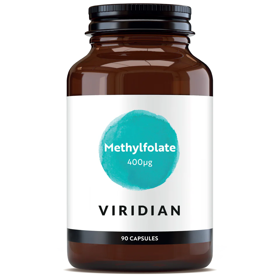 Viridian Methylfolate (Active Folate B9) 400mg 90 capsules