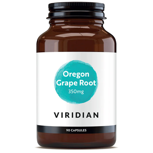Viridian Oregon Grape Root (Berberis aquifolium) 350mg 90 Capsules