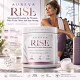 AUREVA RISE Micronized Creatine Monohydrate 60 Servings