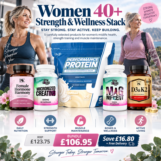 Women 40+ Strength & Wellness Stack - Curated Bundle